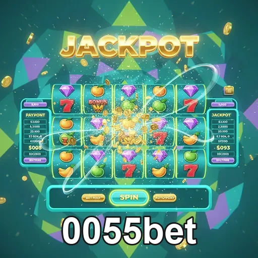 Imagem de jogos de slot na Experiência Hot Tracking na 0055bet